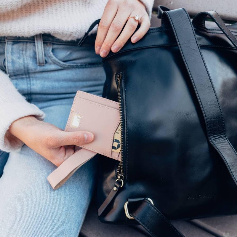 Andar The Denner Beautiful Premium Slim Card Holder RFID Blocking Card Holder Wrislet Wallet for Women - Image 2
